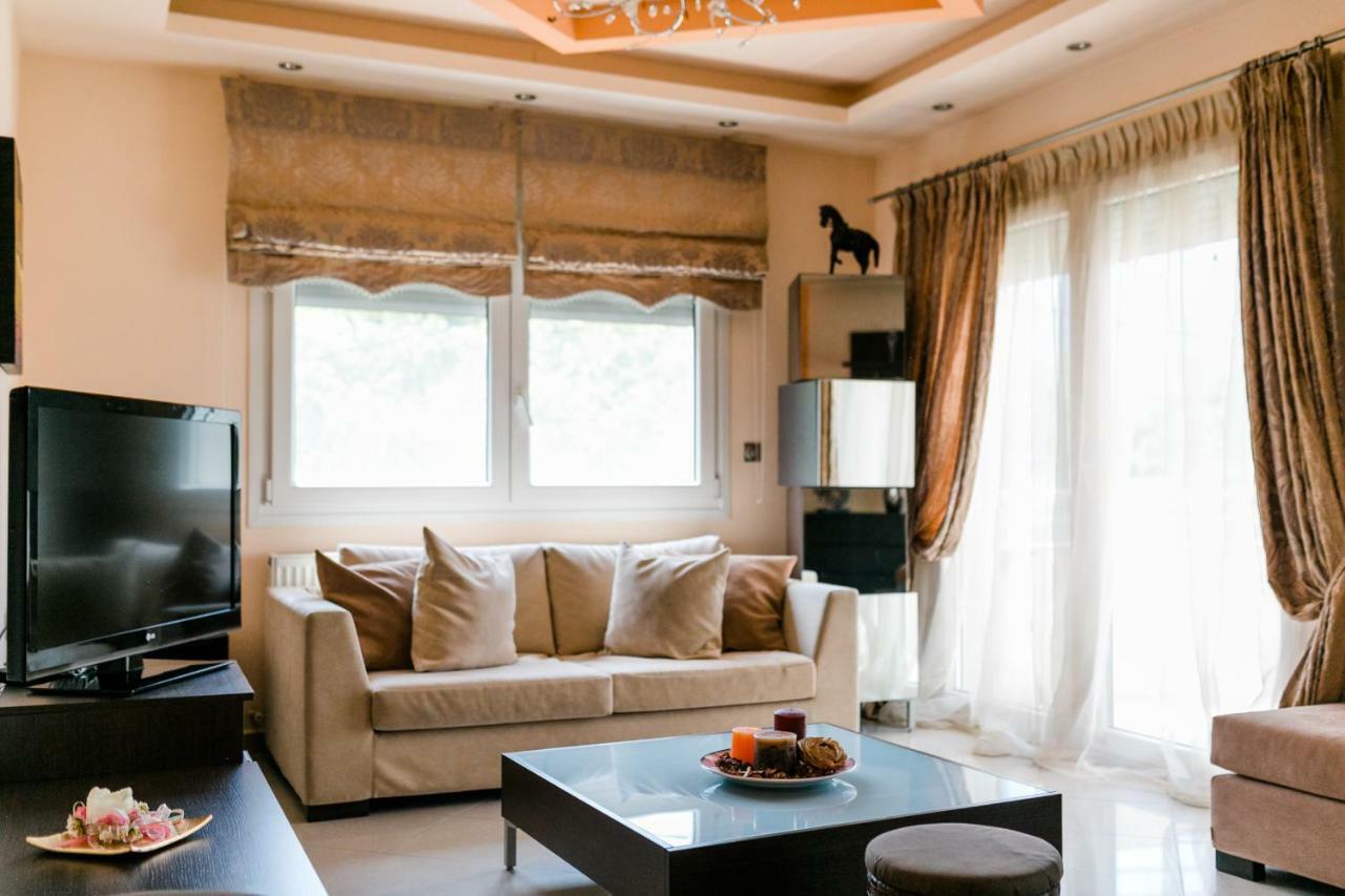 Villa Polina Skala Potamia  Luaran gambar