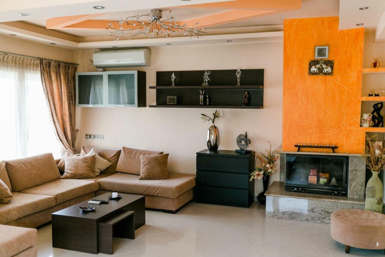 Villa Polina Skala Potamia  Luaran gambar